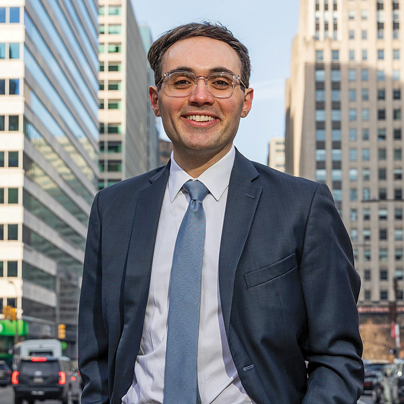 A portrait of Mark Rucci, ’23